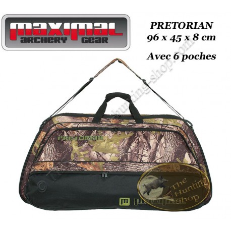 MAXIMAL Pretorian Compact camo case for transport and protection of compound bows