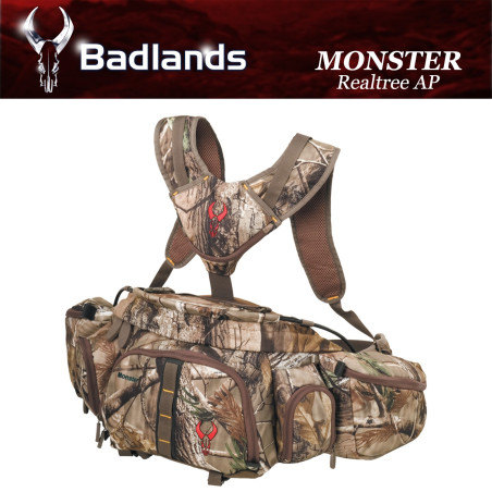 BADLANDS Monster hunting pouch with camo suspension harness