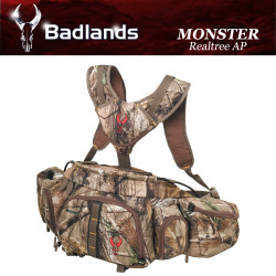 BADLANDS Mochila de caza Monster con arnés de suspensión camo