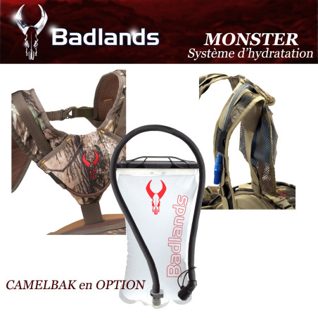 BADLANDS Monster jachttas met Camo ophangharnas