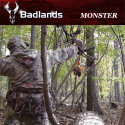 BADLANDS Bolsa de caza Monster con arnés de suspensión Camo