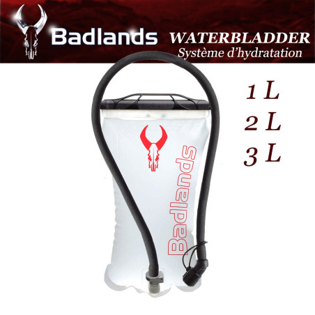 BADLANDS Waterbladder Bolsillo para depósito de agua Camelbak para mochilas de 1L, 2L o 3L