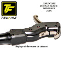 Adjustable trigger travel on TRU-FIRE Hardcore series triggers