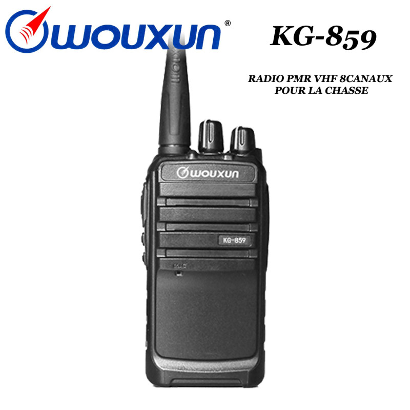 Radio VHF - 8 fréquences pour la chasse