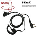 SPYDER Headset for hunting walkie-talkie radios with connectors KENWOOD