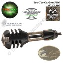 TRUGLO TRU-TEC Carbon PRO Stabilisateur d'arc de chasse anti vibrations et anti bruit