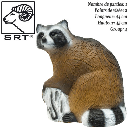 SRT TARGETS 3D Raccoon foam archery target - Group 4 - 08470568